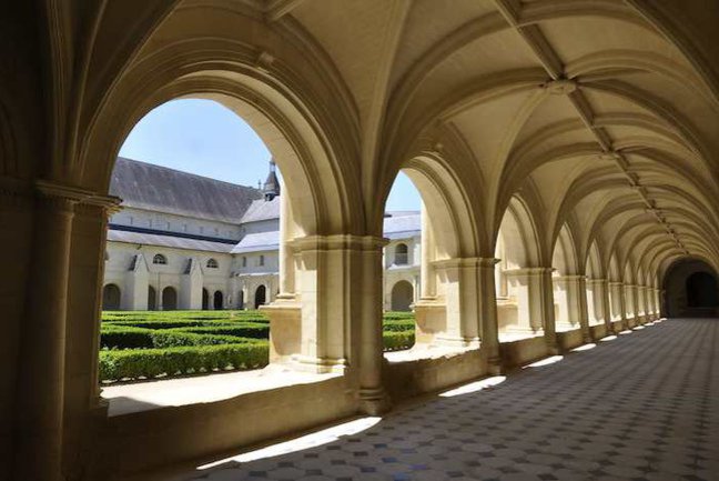 Inside Fontevraud Abbey
