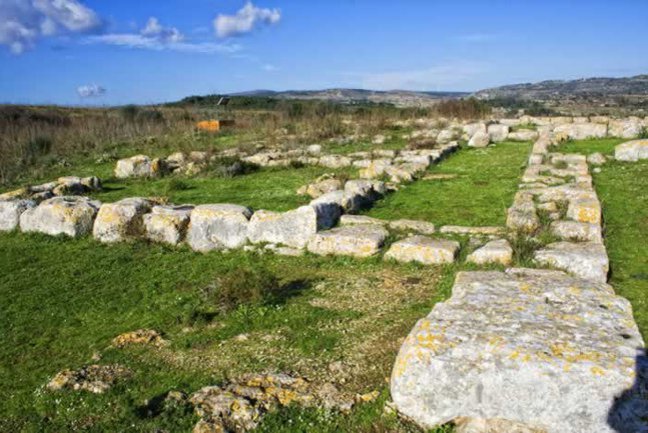 Ancient ruins at Pantalica