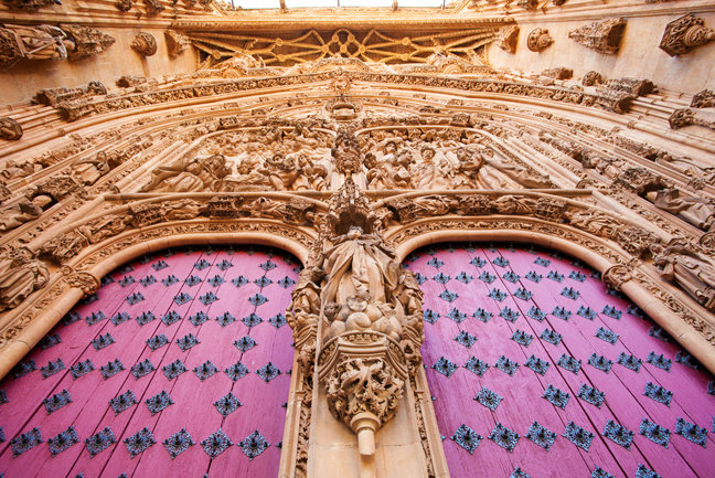 Salamanca New Cathedral Gateway