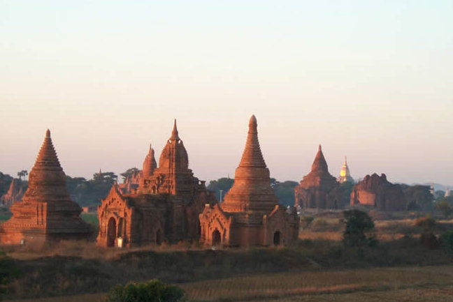 Bagan's impressive temples, Myanmar