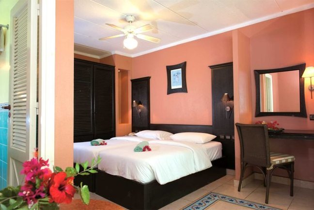 Standard air-conditioned room at Senegambia Hotel