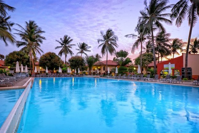 Swimming pool at Ocean Bay Hotel, Cape Point, The Gambia