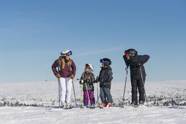 Half-Term Skiing in Sweden
