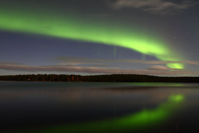 Northern Lights, Nellim
Credit: Markku Inkila