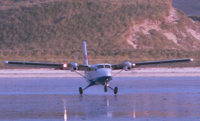 Land on the Sand on Barra