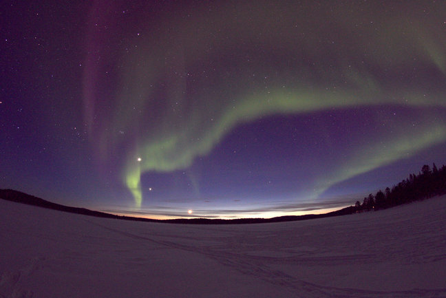 Northern Lights, Menesjärvi
Credit: Timo Halonen