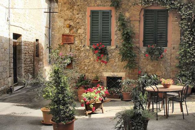Cycle through quaint Tuscan towns like Sovicille