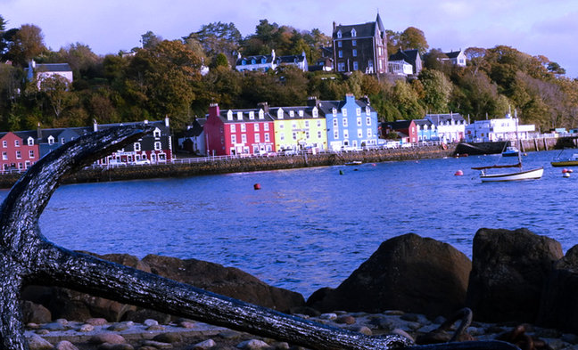 Tobermory is a lively harbour village