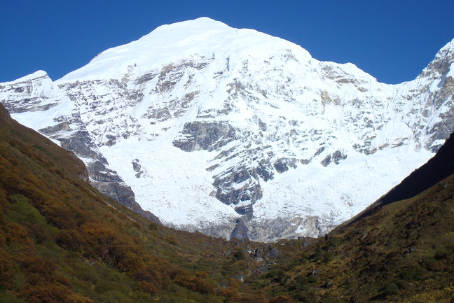 Mount Chomolhari in Bhutan