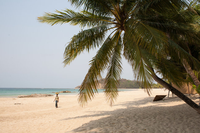 Relax on the gorgeous beach of Ngapali