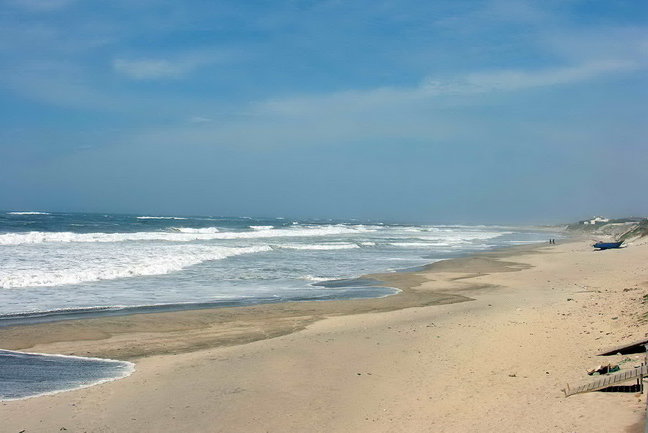 Praia de Ofir, Atlantic coastline