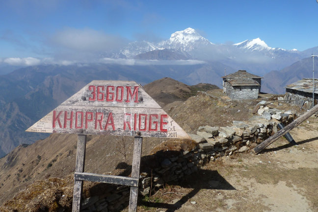 Kopra Ridge in Nepal