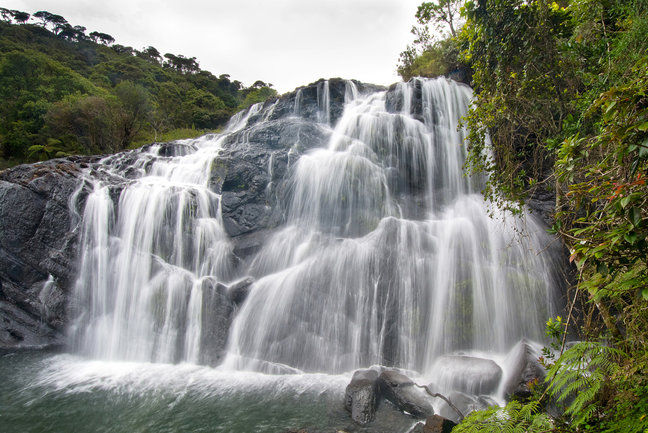 Bakers Falls, Horton Plains, Sri Lanka