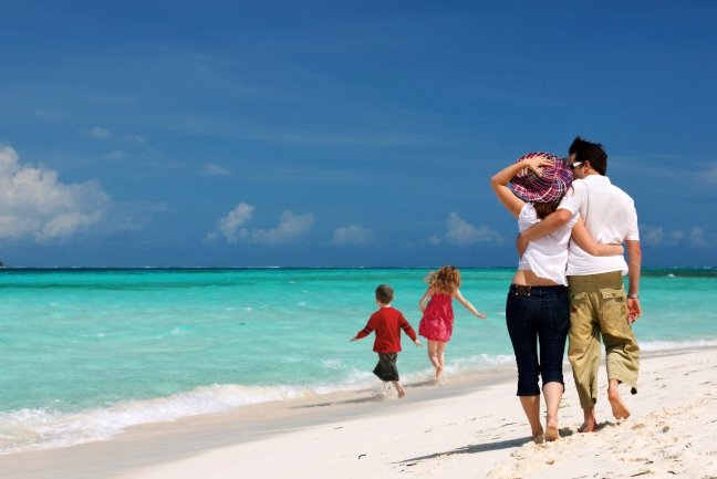 Family Beach, Fun & Sun