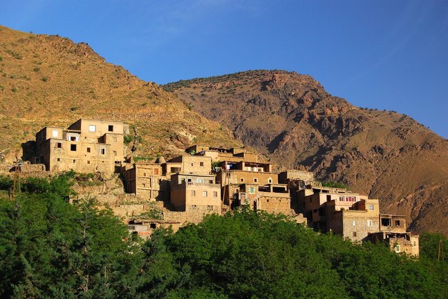 Berber village, High Atlas Mountains