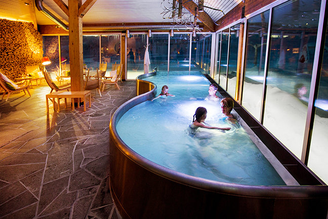 Spa break in Swedish Lapland