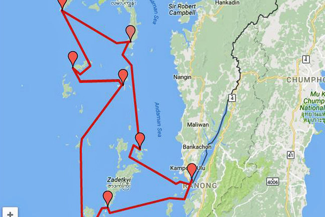 Sailing The Mergui Archipelago 