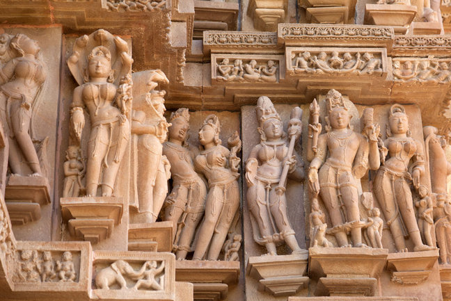 Khajuraho exotic temples, India