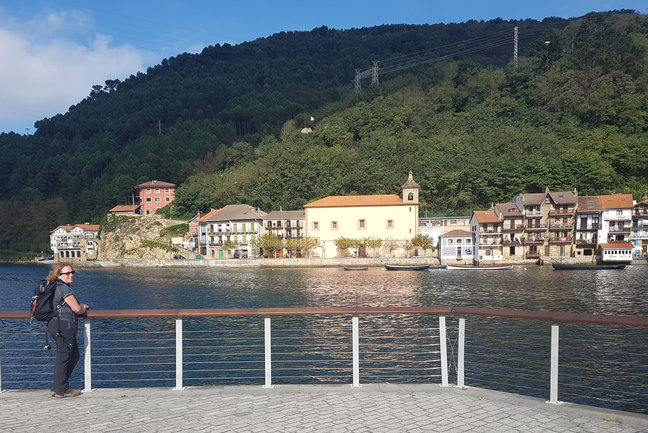 Across the water from Pasaia