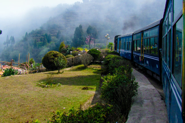 Darjeeling to Ghoom train, Sikkim, India