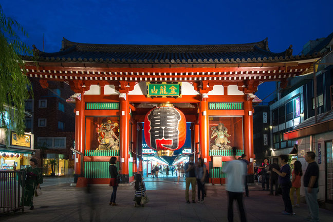 Karimon Gate, Tokyo, Japan