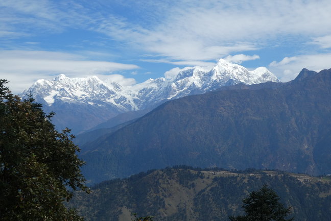 View from Pikey Peak in Nepal