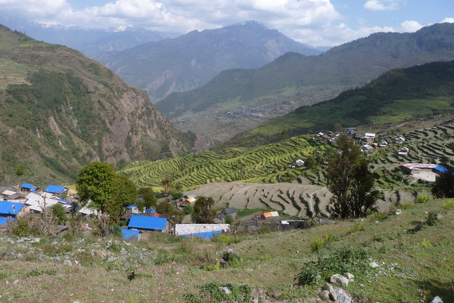 Ganesh Himal in Nepal