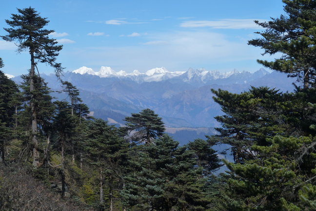 Kitiphu Ridge in Bhutan