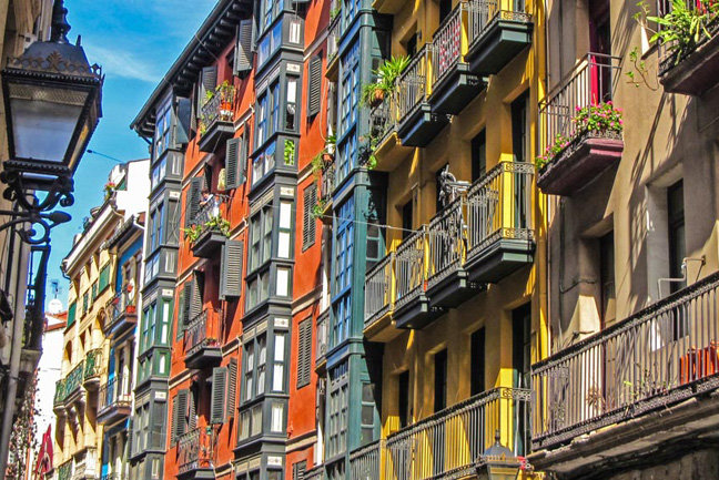 Old town of Bilbao
