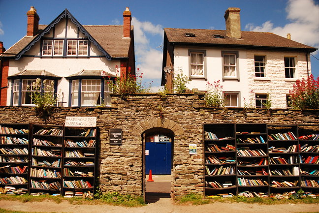 Hay-on-Wye - booklover's paradise!