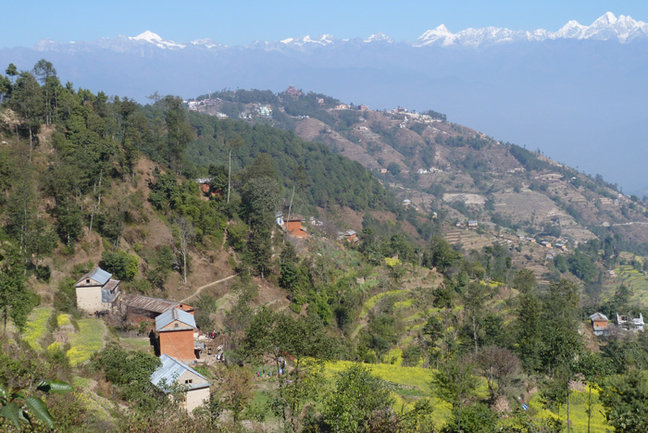 Kathmandu Valley Rim in Nepal
