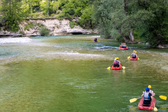 Slovenia Multi Activity Adventure - Kayak Sava Bohinjka River