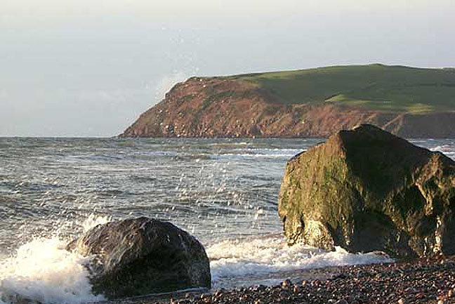 St Bees, the coastal start of your walk on the West coast of England.
