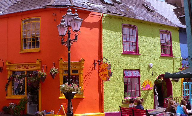 Kinsale's colourful shops