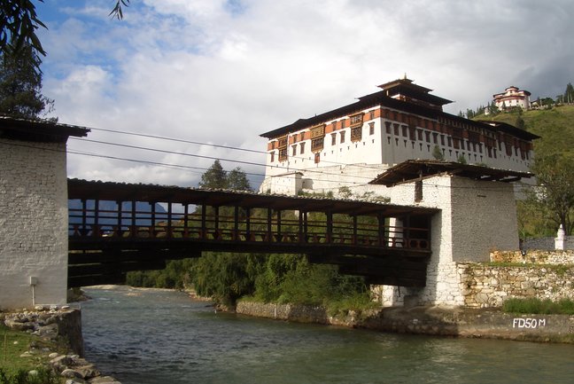 Bridge at Paro Dzong