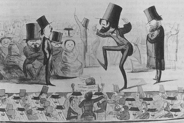 Verdi rehearsing 'Un ballo in maschera' in 1858