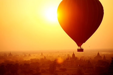 Balloons over Bagan