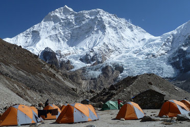 Makalu Base Camp in Nepal 