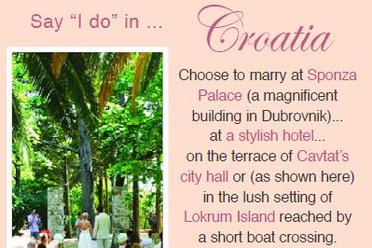 Weddings in Croatia