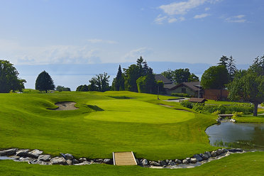 18th Green Evian GC