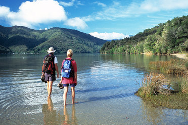 Walking in Abel Tasman National Park